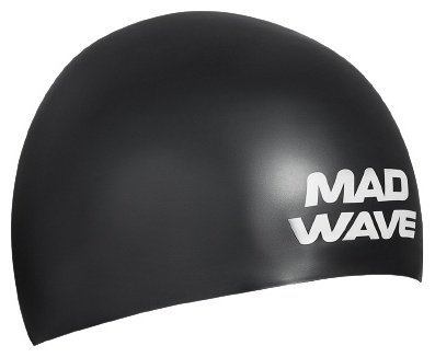 Шапочка Mad Wave Soft Fina Approved M0533 01 2 черный M