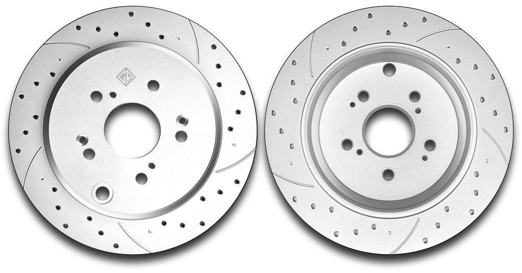Диски Gerat задние DSK-R197P купить,44660