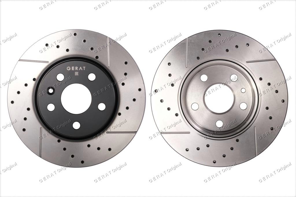 Диски Gerat передние DSK-F084 купить,64240