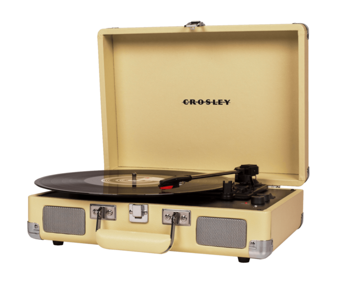 Виниловый проигрыватель Crosley Cruiser Deluxe Fawn c Bluetooth CR8005D-FW купить,NaN