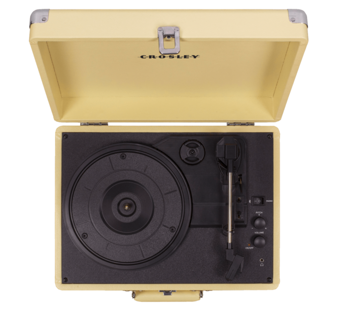 Виниловый проигрыватель Crosley Cruiser Deluxe Fawn c Bluetooth CR8005D-FW купить,NaN