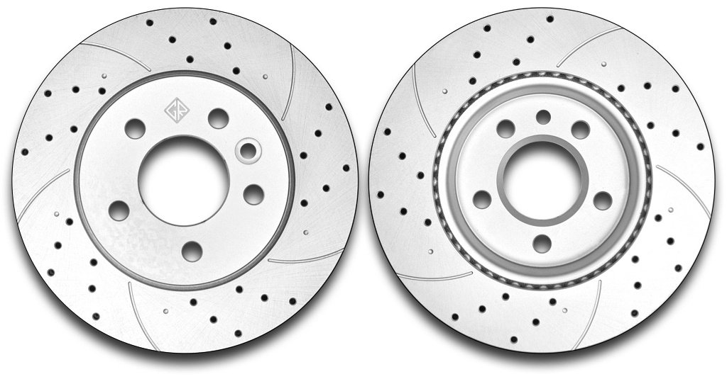 Диски Gerat передние DSK-F251P купить,57280