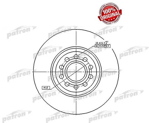 Диски PATRON передние PBD4262 купить,24490