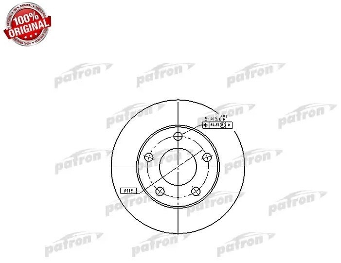 Диски PATRON задние PBD4026 купить,14310