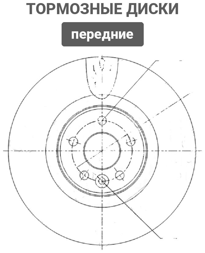 Диски SAT передние ST-34116794304 купить,22150