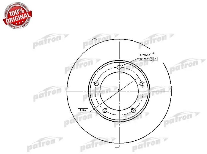 Диски PATRON передние PBD4506 купить,23930