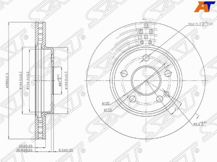 Диски SAT передние ST-40206-51E01 купить,11240