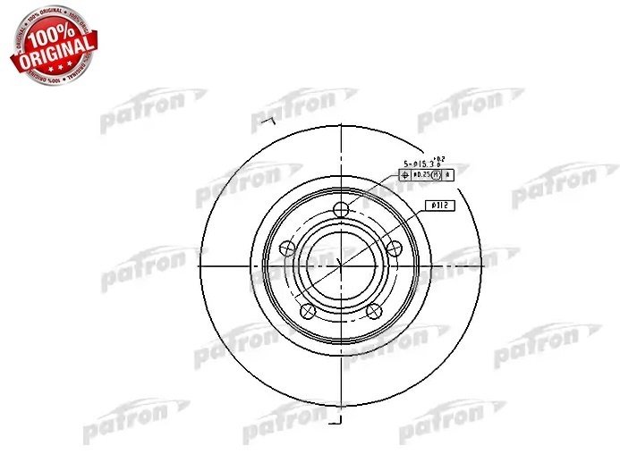 Диски PATRON передние PBD2806 купить,15280