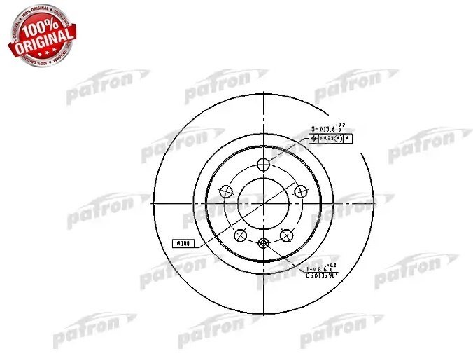 Диски PATRON передние PBD4027 купить,19810