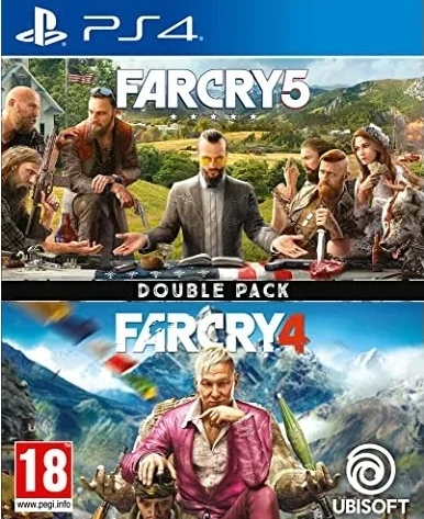 Видеоигра Far Cry 4 + Far Cry 5 для PS4 RUS SUB