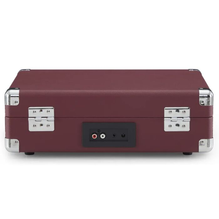 Виниловый проигрыватель Crosley Cruiser Plus CR8005F-BU4 Burgundy c двухсторонним Bluetooth купить,NaN