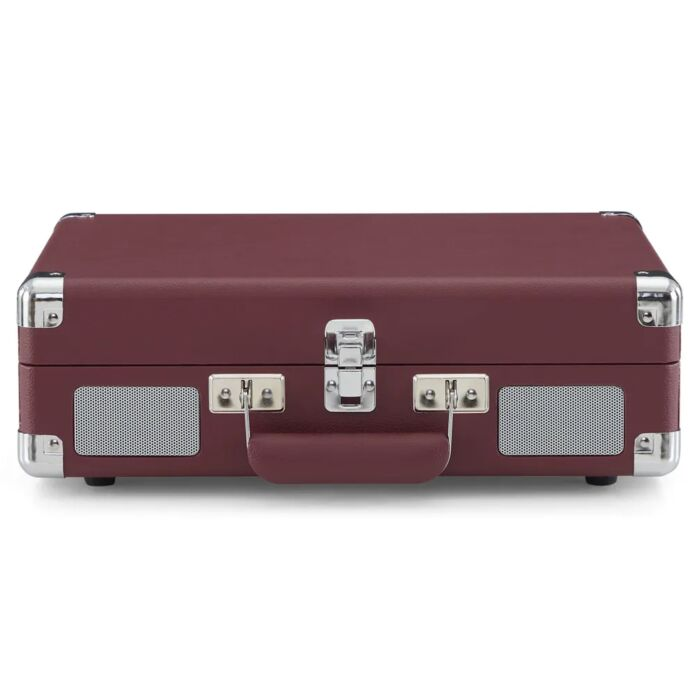 Виниловый проигрыватель Crosley Cruiser Plus CR8005F-BU4 Burgundy c двухсторонним Bluetooth купить,NaN