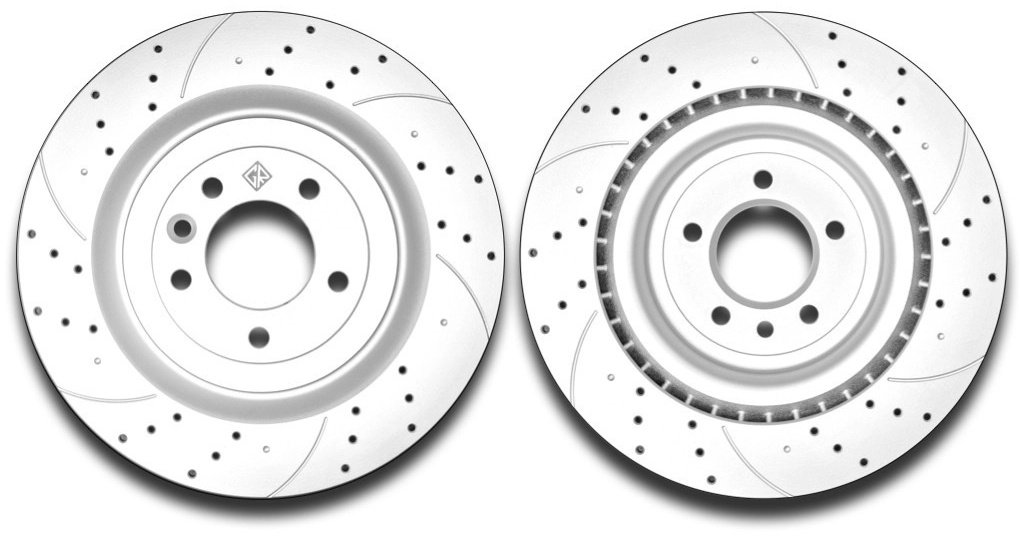 Диски Gerat задние DSK-R102P купить,78650