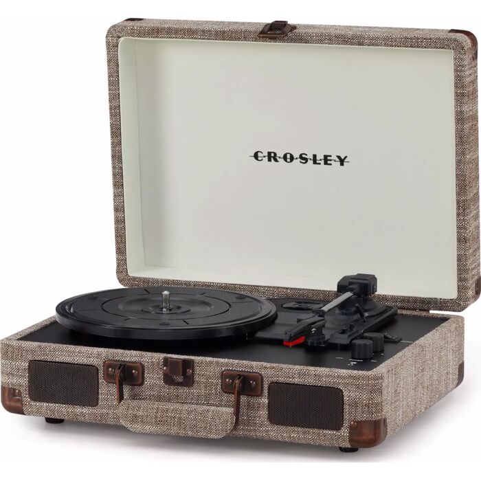 Виниловый проигрыватель Crosley Cruiser Plus Havana c двухсторонним Bluetooth CR8005F-HA4 купить,NaN