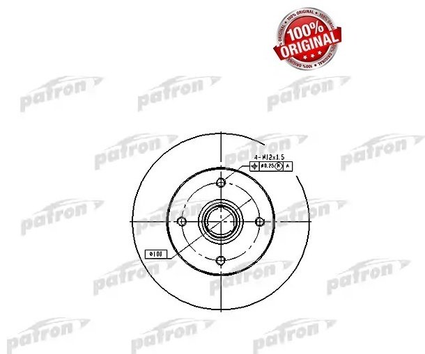 Диски PATRON задние PBD1529 купить,14630