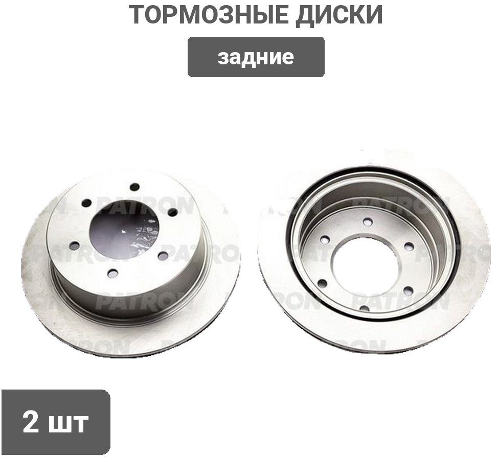 Диски PATRON задние PBD1208 купить,47480