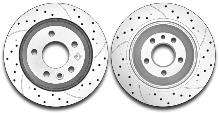 Диски Gerat задние DSK-R154P купить,56800