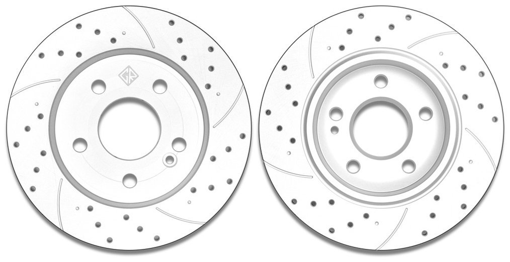 Диски Gerat задние DSK-R088P купить,37440