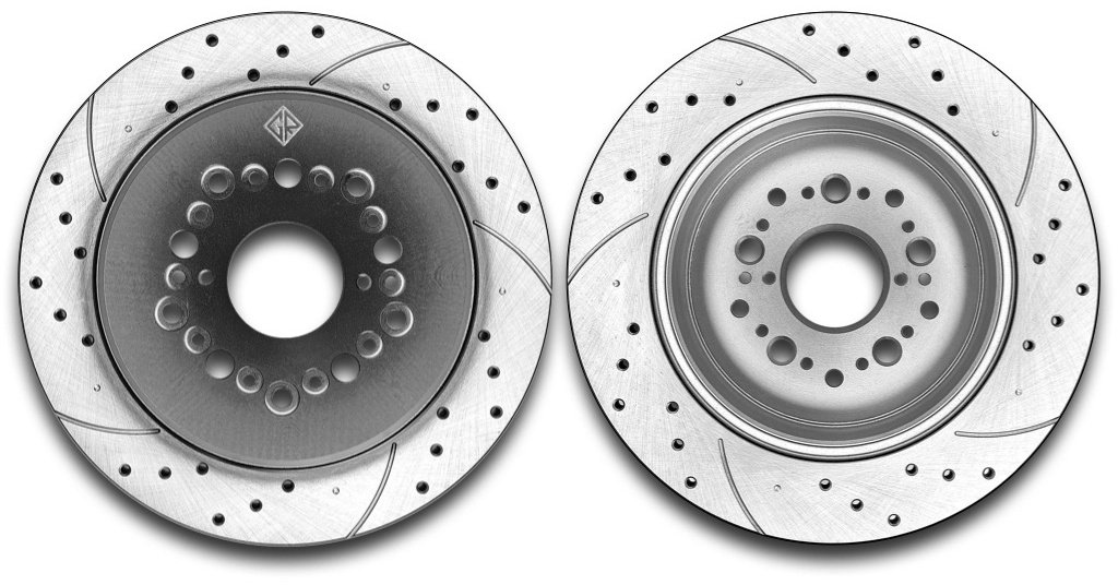 Диски Gerat задние DSK-R002W купить,48490