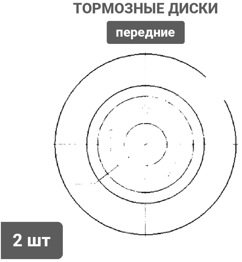 Диски PATRON передние PBD7006 купить,43330