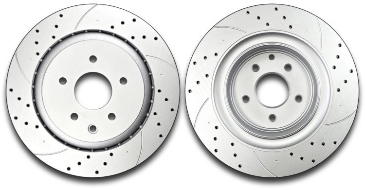 Диски Gerat задние DSK-R180P купить,58720