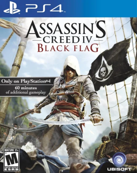 Видеоигра Assasins Creed 4 Black Flag для PS4 RUS