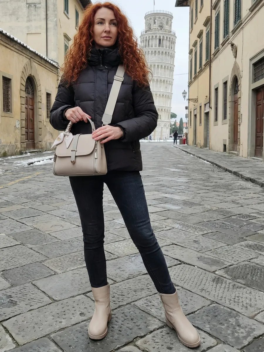 Сумка кросс-боди IS SHOP экокожа бежевый купить,NaN