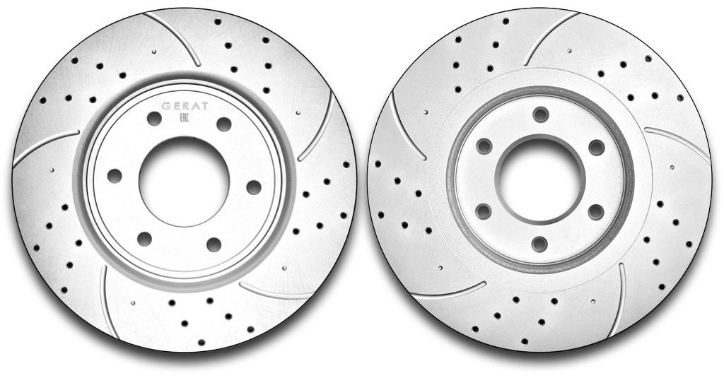 Диски Gerat передние DSK-F035P купить,71610