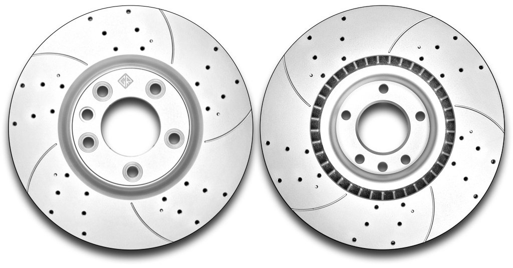 Диски Gerat передние DSK-F135P купить,96030