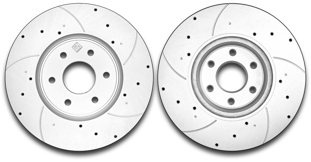 Диски Gerat передние DSK-F233P купить,67100