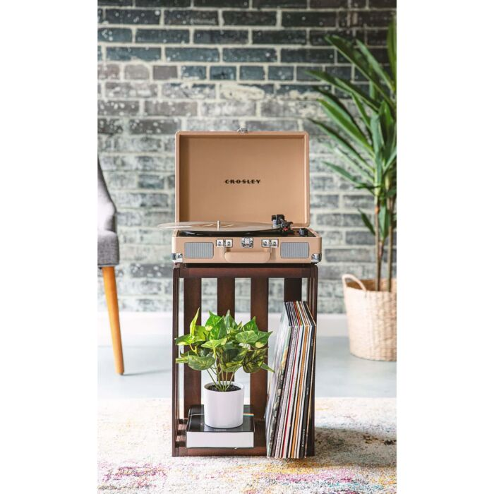 Виниловый проигрыватель Crosley Cruiser Plus CR8005F-LT4 Light Tan c двухсторонним Bluetooth купить,NaN