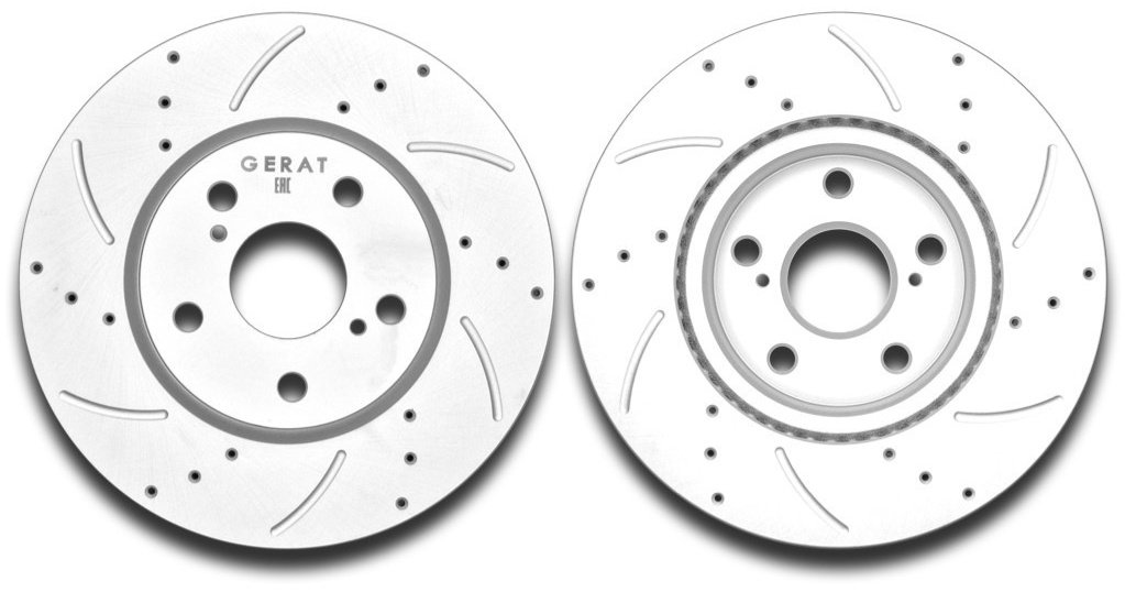 Диски Gerat передние DSK-F016P купить,69590