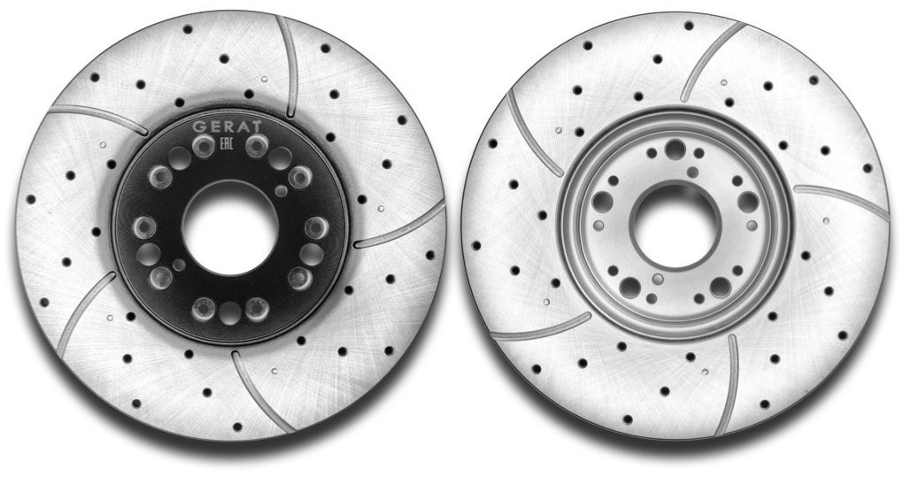 Диски Gerat передние DSK-F019W - ForteMarket Диски Gerat передние DSK-F019W купить,69880