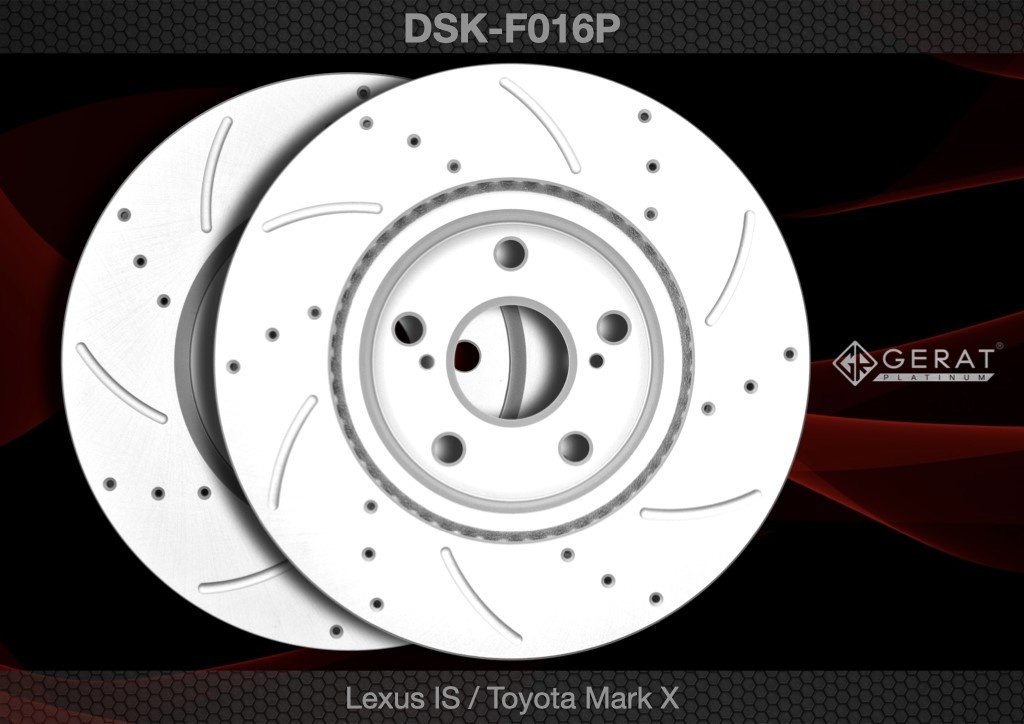Диски Gerat передние DSK-F016P купить,69590