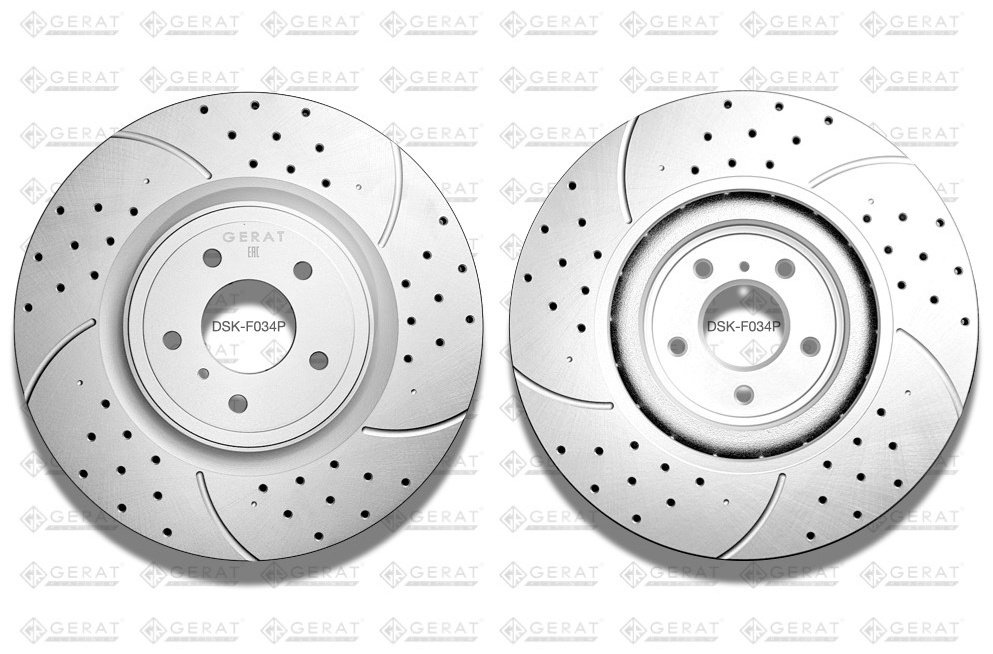 Диски Gerat передние DSK-F034 купить,100870