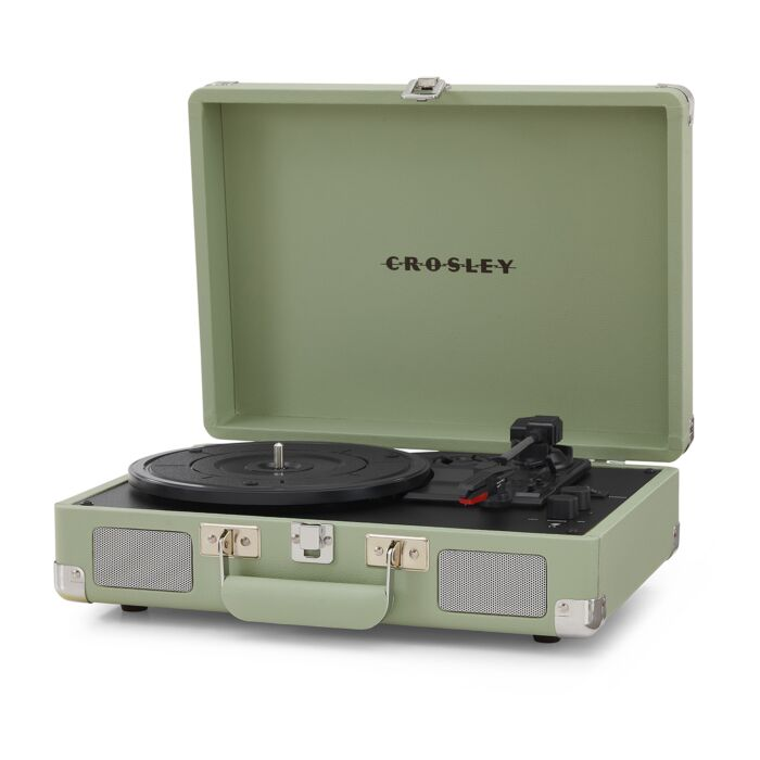 Виниловый проигрыватель Crosley Cruiser Plus Mint c двухсторонним Bluetooth CR8005F-MT4 купить,NaN