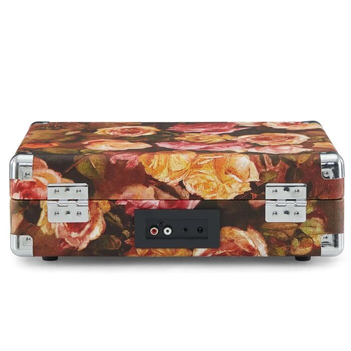 Виниловый проигрыватель Crosley Cruiser Plus CR8005F-FL4 Floral c двухсторонним Bluetooth купить,NaN
