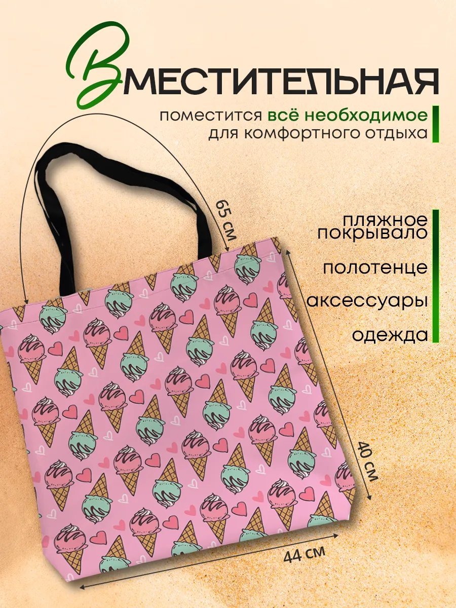 Сумка шоппер SoBag текстиль серый купить,NaN