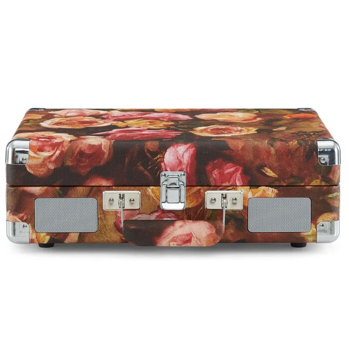 Виниловый проигрыватель Crosley Cruiser Plus CR8005F-FL4 Floral c двухсторонним Bluetooth купить,NaN