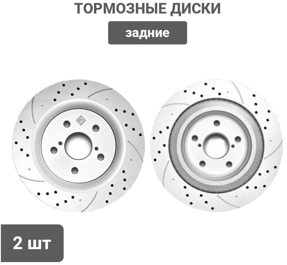 Диски Gerat задние DSK-R092P купить,45010
