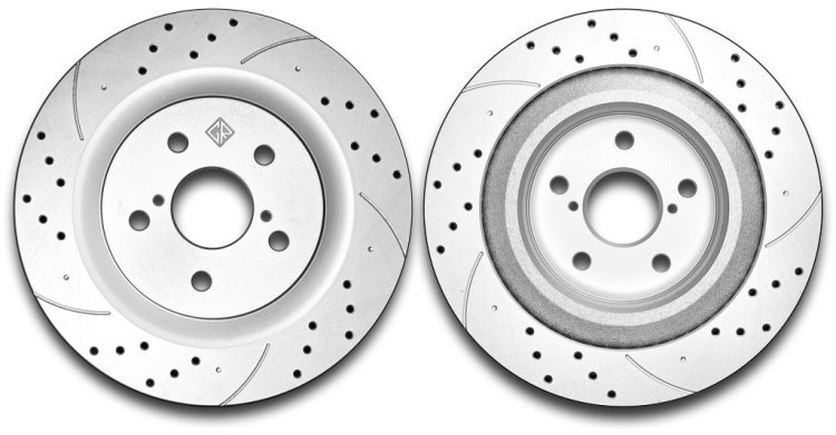 Диски Gerat задние DSK-R092P купить,45010