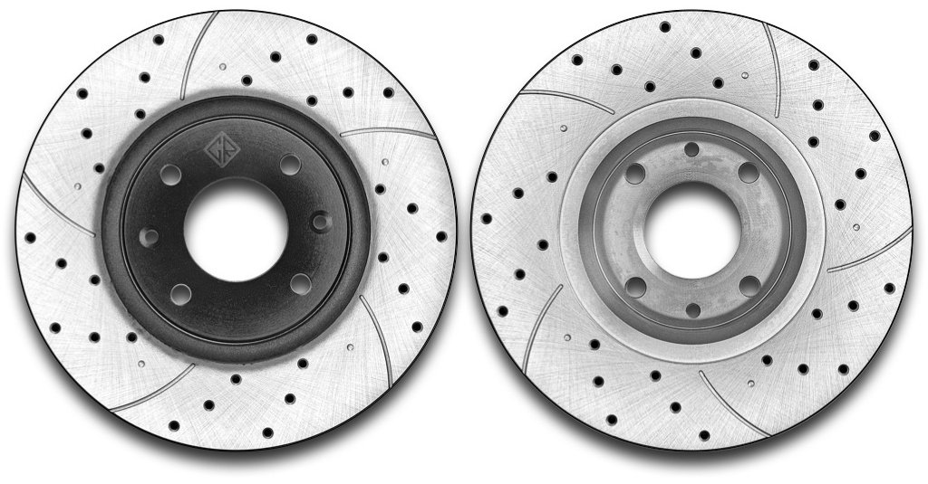 Диски Gerat передние DSK-F227W - ForteMarket Диски Gerat передние DSK-F227W купить,53270