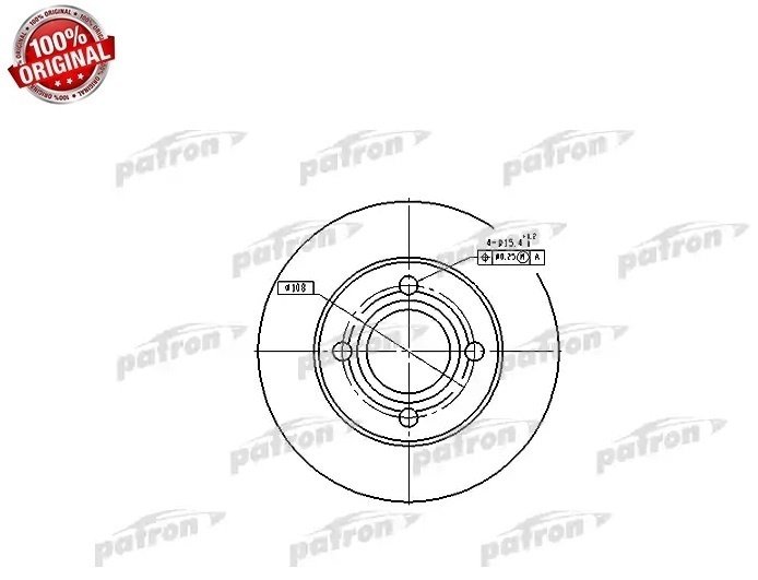 Диски PATRON задние PBD1543 купить,11520