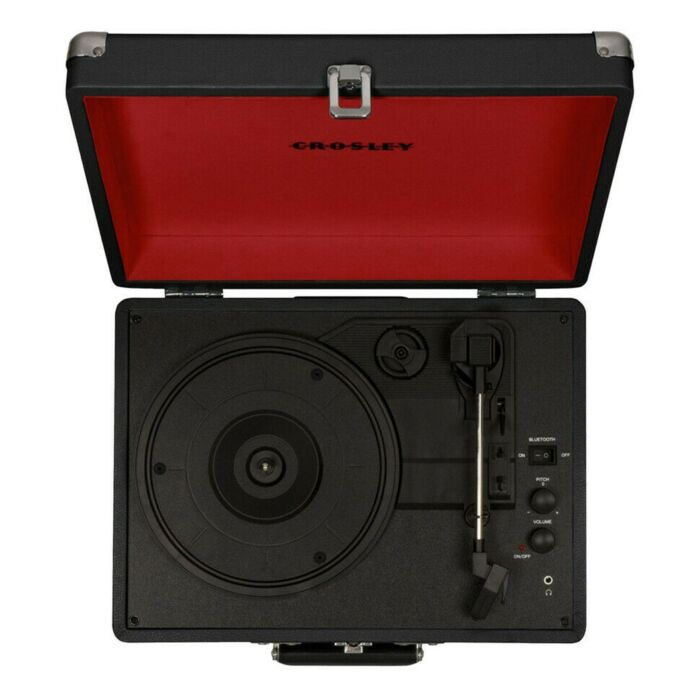 Виниловый проигрыватель Crosley Cruiser Plus Black c двухсторонним Bluetooth CR8005F-BK4 купить,NaN