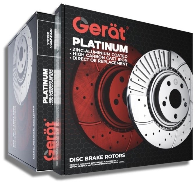 Диски Gerat задние DSK-R119P