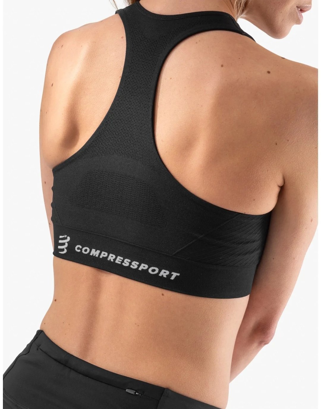 Топ Compressport черный