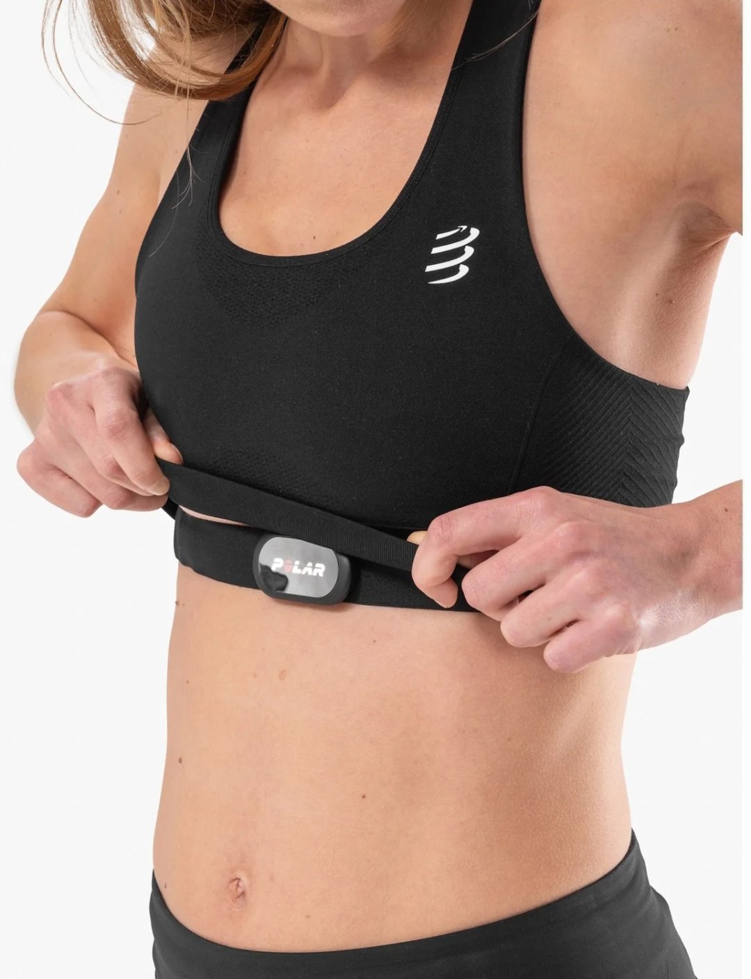 Топ Compressport черный