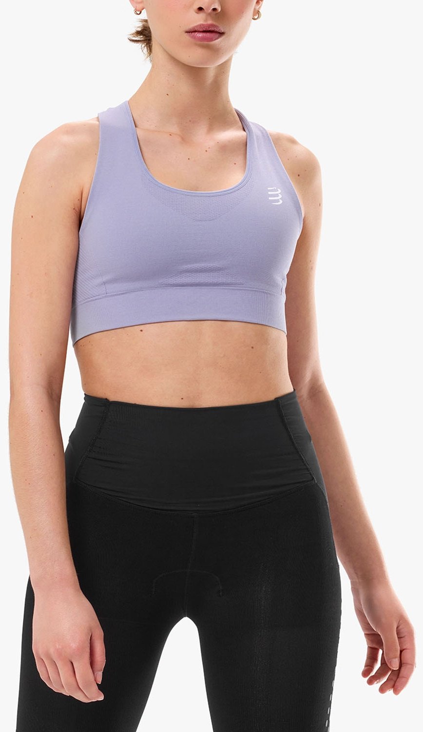 Топ Compressport фиолетовый