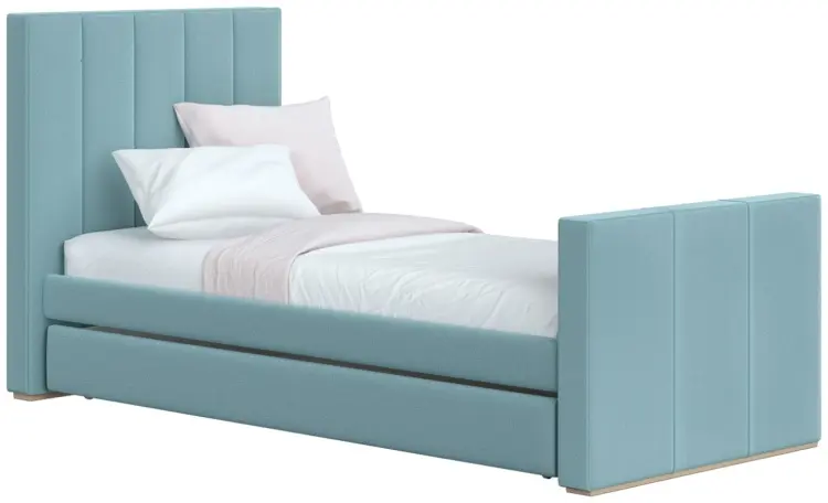 Кровать подростковая Ellipse Cosy, 90x200 см, бирюзовый