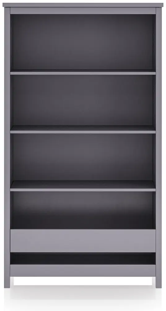 Стеллаж напольный Ellipse Wood, 92x36x162.7 см, серый купить,697992